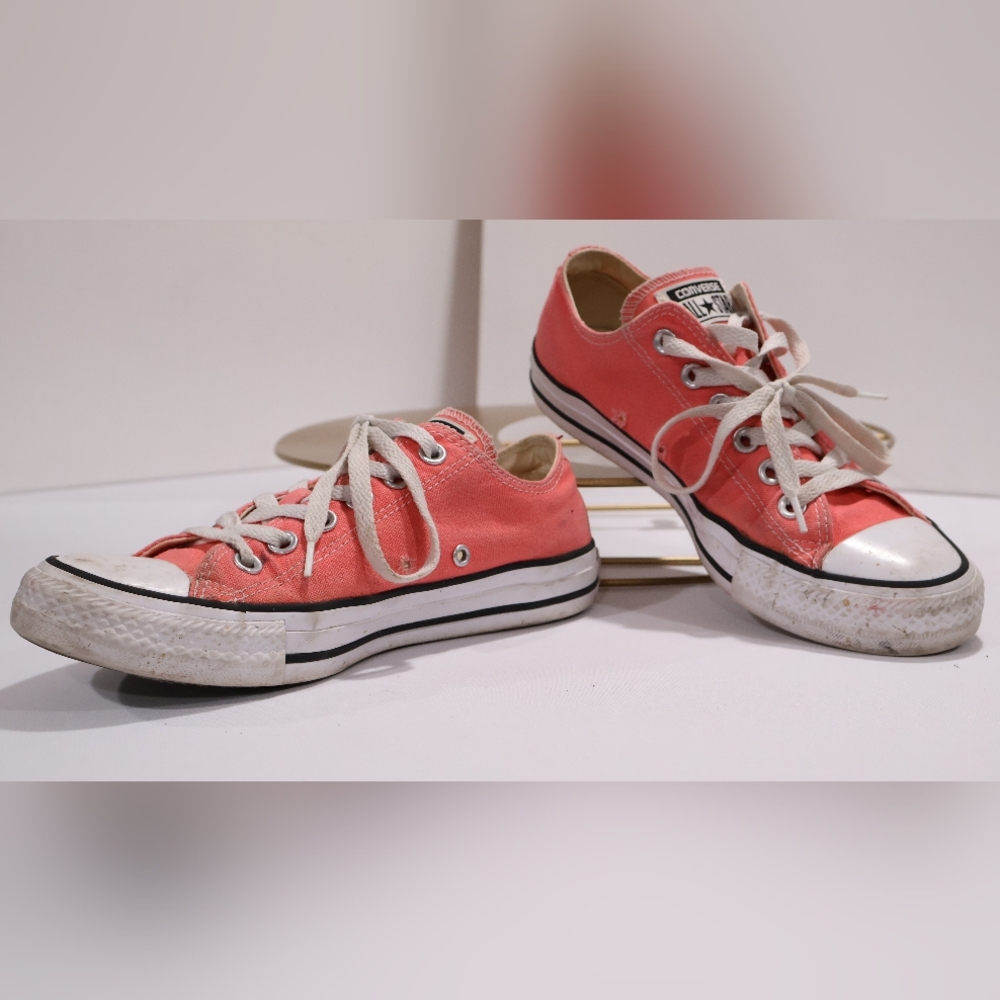 Converse Women's Pink Canvas Sneakers